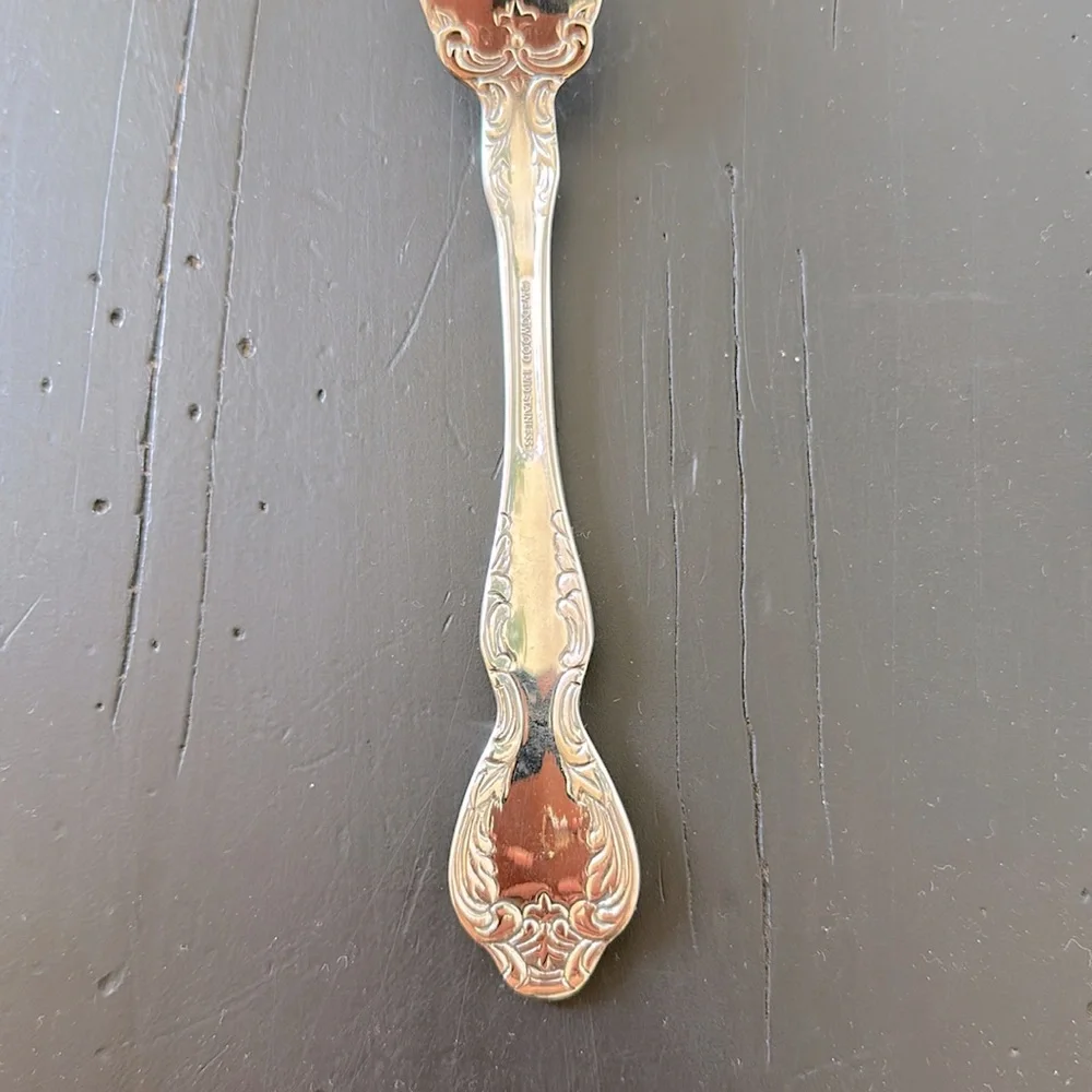 Wedgwood St Moritz 18/10 Stainless  Dinner Fork 8”  Silver Flatware